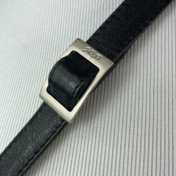 DEREK ALEXANDER Black leather crossbody bag - Picture 3 of 16